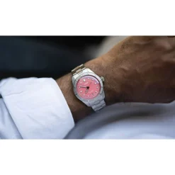 Oris Divers Sixty-Five &lsquo;Cotton Candy&rsquo; 38mm Pink Dial Steel Bracelet Watch