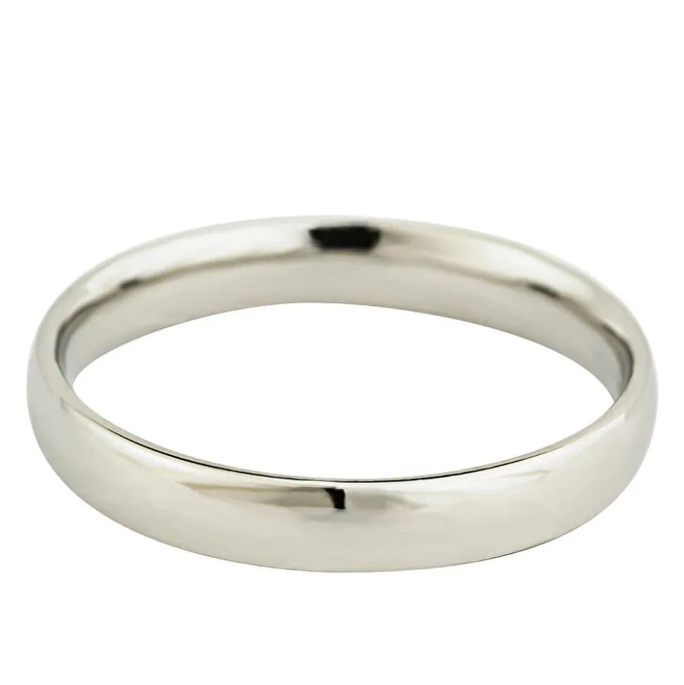 Platinum Ladies 3mm Wedding Ring
