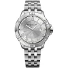 Pre-Owned Raymond Weil Tango 41mm Silver Dial Roman Numeral Stainless Steel Bracelet Watch