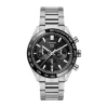 Pre-Owned TAG Heuer Carrera Chronograph 44mm Black Dial Stainless Steel Bracelet Watch