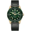 Rado Captain Cook Automatic Black Leather Strap 42mm Mens Watch