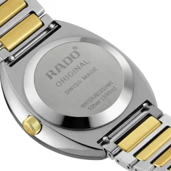 Rado DiaStar Original Automatic 38mm Yellow Gold Dial Two-Toned Steel Bracelet Watch
