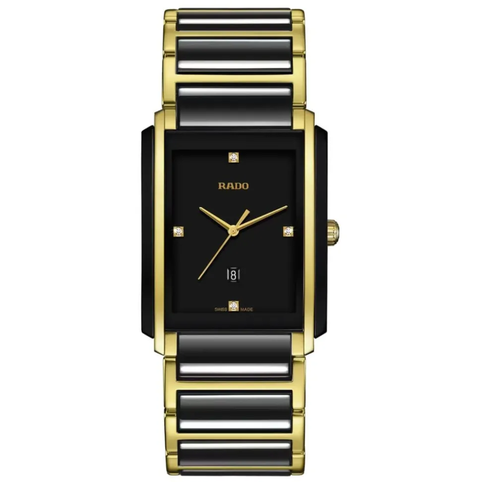 Rado Integral Diamonds 31mm Black Dial Ceramic Bracelet Watch
