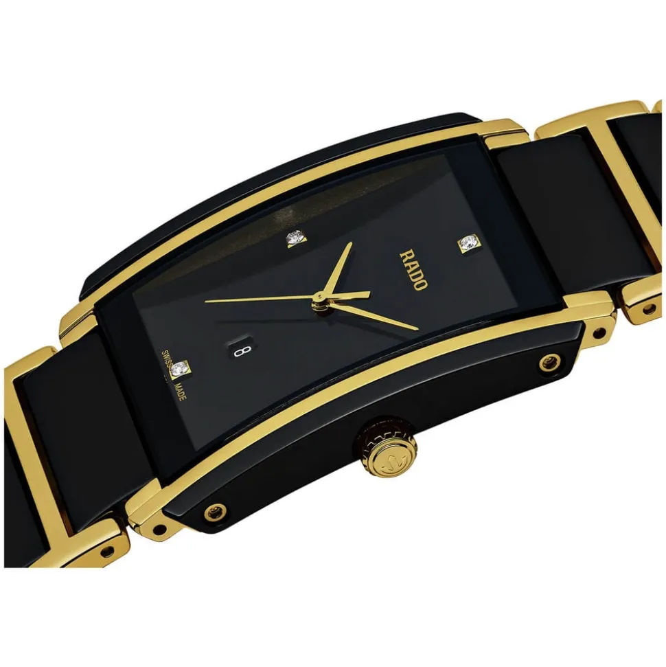 Rado Integral Diamonds 31mm Black Dial Ceramic Bracelet Watch