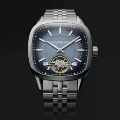 Raymond Weil Freelancer Calibre RW1212 Automatic 40x40mm Blue Dial Steel Bracelet Watch