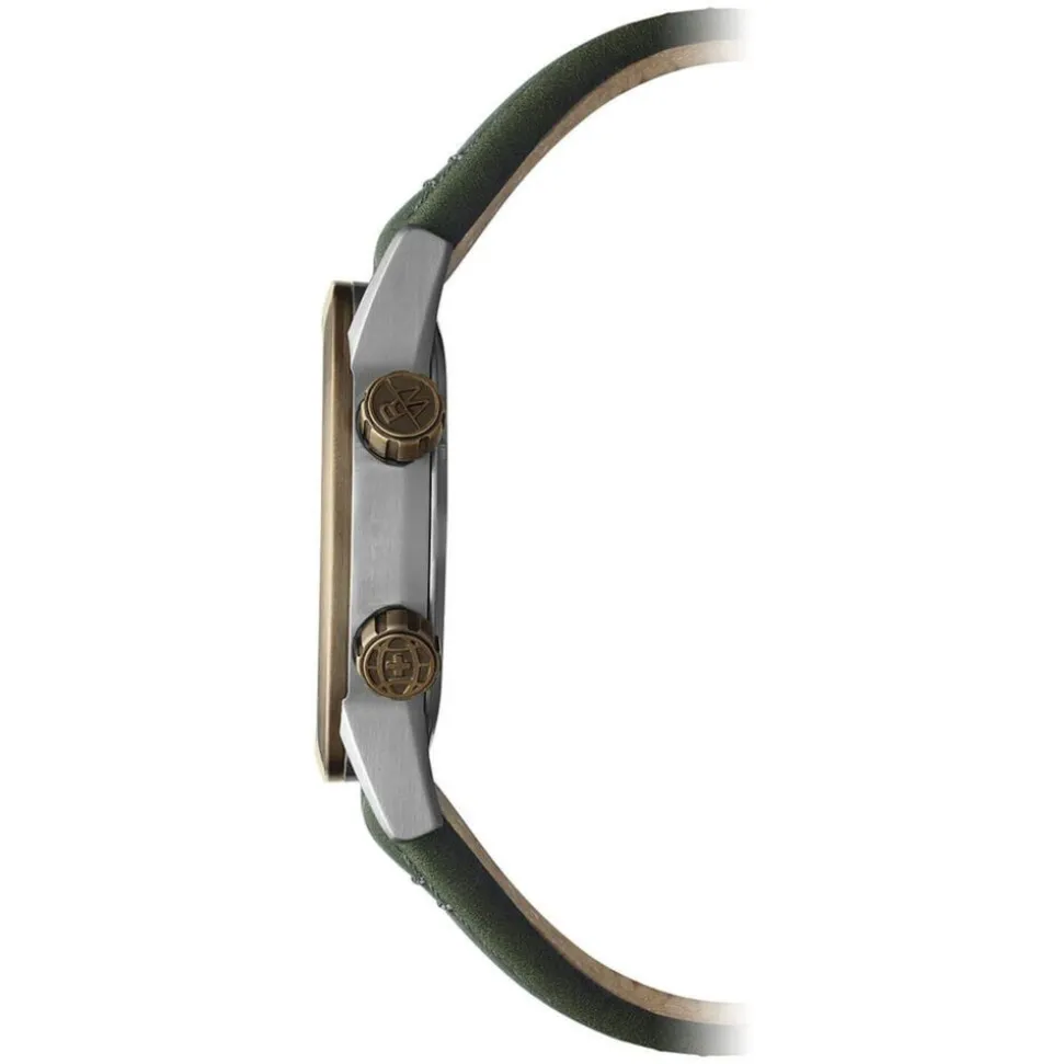 Raymond Weil Freelancer 40.5mm GMT Green Dial & Strap Watch