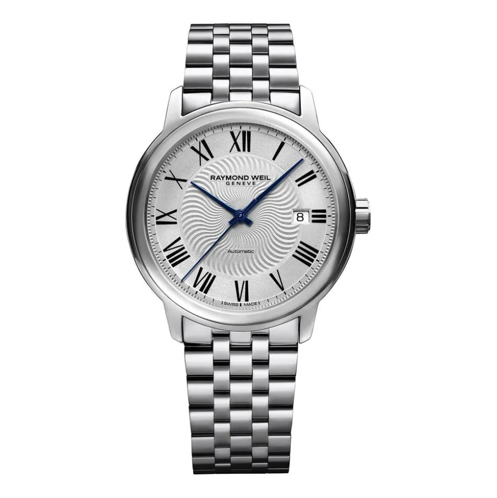 Raymond Weil Maestro Automatic 39mm Silver Dial Stainless Steel Watch