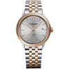 Raymond Weil Maestro 39mm Automatic Silver Dial Steel & Rose Gold PVD Case Bracelet Watch