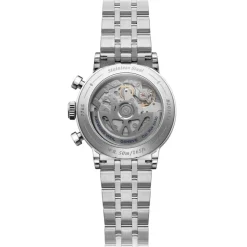 Raymond Weil Millesime Automatic Chronograph 39.5mm Black Dial Steel Bracelet Watch