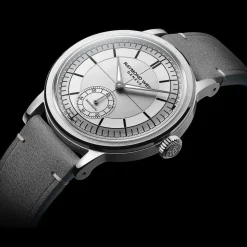 Raymond Weil Millesime 39.5mm Silver Dial Leather Strap Watch