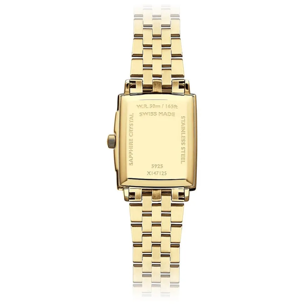 Raymond Weil Toccata 23x34mm Quartz Beige Dial Steel & Yellow Gold PVD Bracelet Watch