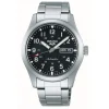 Seiko 5 Sports Field 39mm Black Dial Stainless Steel Bracelet Watch