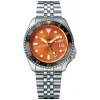 Seiko 5 Sports 'Mikan orange' GMT SKX Re-interpretation 42.5mm Orange Dial Watch