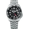 Seiko 5 Sports "Black Grape" 42.5mm Black Dial Bracelet Watch