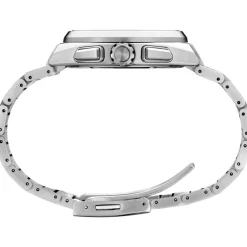Seiko Astron GPS Solar 5X Dual-Time Chronograph Celestial Grey Dial Titanium Bracelet Watch