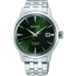 Seiko Presage Basic Line 40mm Green Dial Bracelet Watch