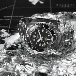 Seiko Prospex 1969 Diver&rsquo;s Modern Re-Interpretation GMT 42mm Black Dial Watch