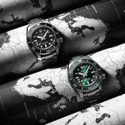 Seiko Prospex 1969 Diver&rsquo;s Modern Re-Interpretation GMT 42mm Black Dial Watch