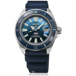 Seiko Prospex ‘Deep Blue’ Samurai Padi Special Edition 44mm Blue Dial Blue Rubber Strap Watch
