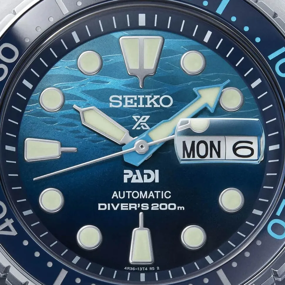Seiko Prospex ‘Deep Blue’ King Turtle Padi Special Edition 45mm Blue Dial Watch