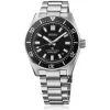 Seiko Prospex 1965 Revival Diver&rsquo;s 40mm Cove Black Dial Steel Bracelet Watch