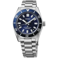Seiko Prospex 1965 Revival Diver’s 40mm Scuba Blue Dial Steel Bracelet Watch