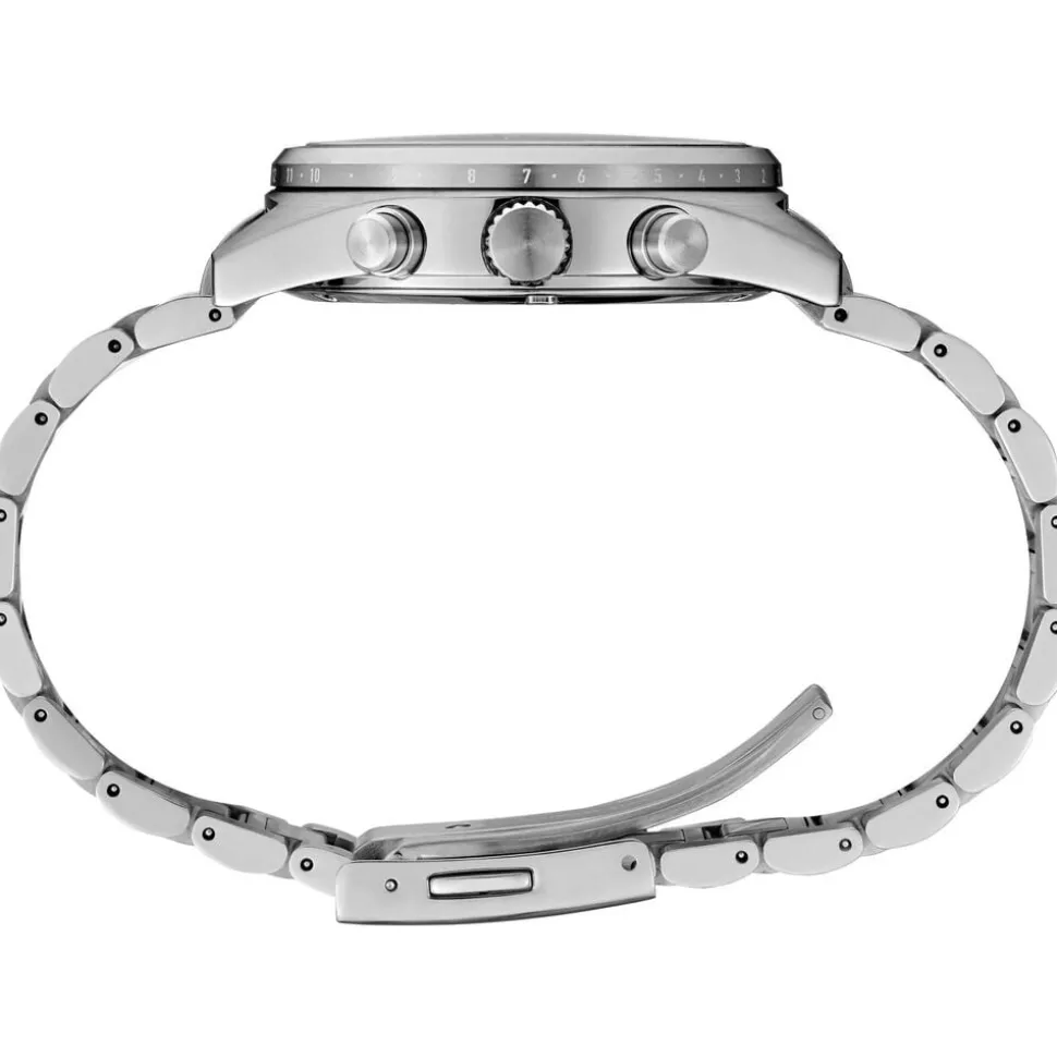 Seiko Prospex GPS Solar Chronograph Speedtimer 42mm Silver Dial Stainless Steel Bracelet Watch