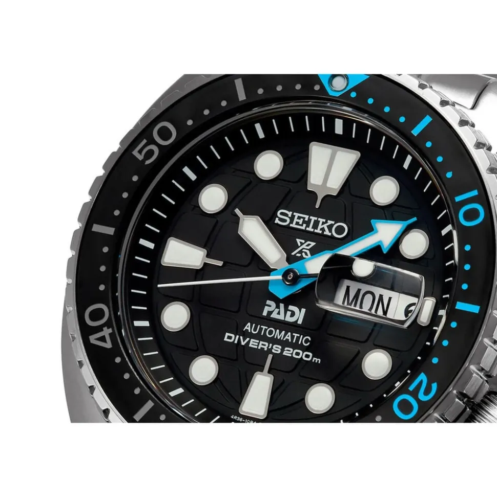 Seiko Prospex King Turtle 45mm Black Dial Bracelet Watch