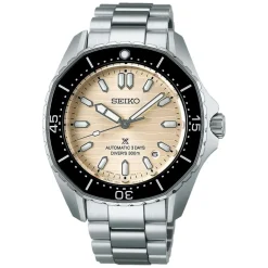Seiko Prospex 300m Diver’s 41.3mm Pearl Dial Stainless Steel Bracelet Watch