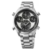 Seiko Prospex Speedtimer 42mm Solar Chrono Black & Silver Dial Bracelet Watch