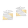 Silver-plated and Gold-plated Cufflinks