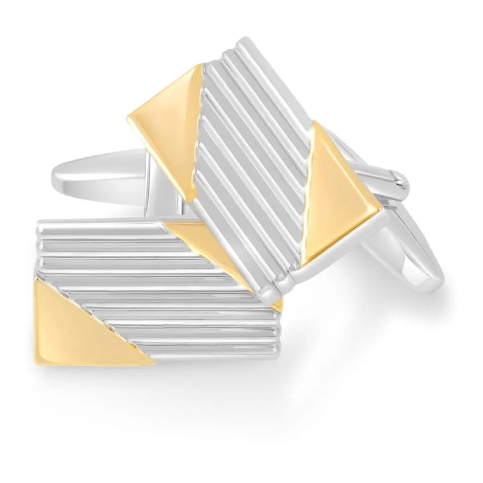 Silver-plated and Gold-plated Cufflinks