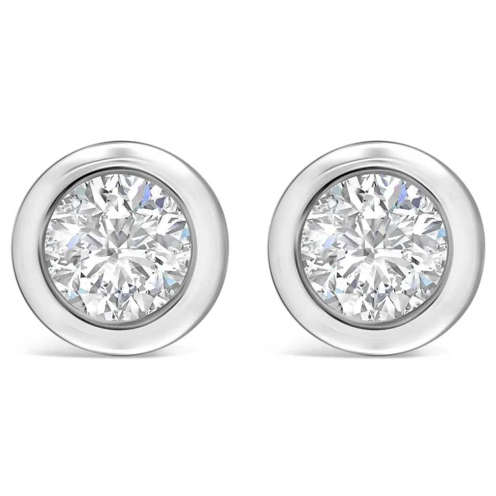 Sterling Silver and Cubic Zirconia Earrings