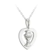 Sterling Silver Chalice Necklace (Chain Included)