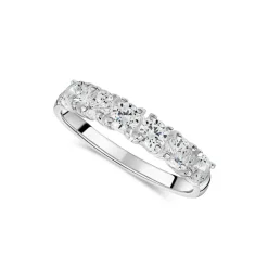 Sterling Silver Cubic Zirconia Ring