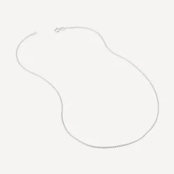 Sterling Silver Cubic Zirconia June Birthstone Infinity Pendant