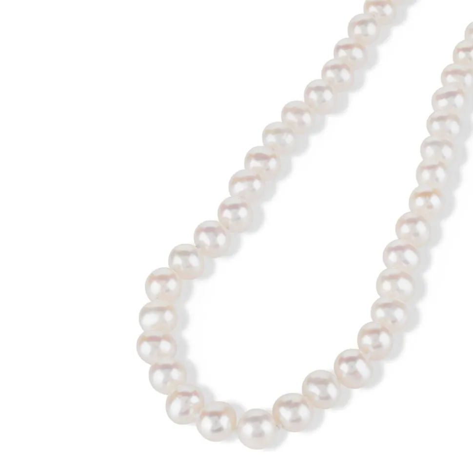 Sterling Silver Freshwater Pearl Necklet