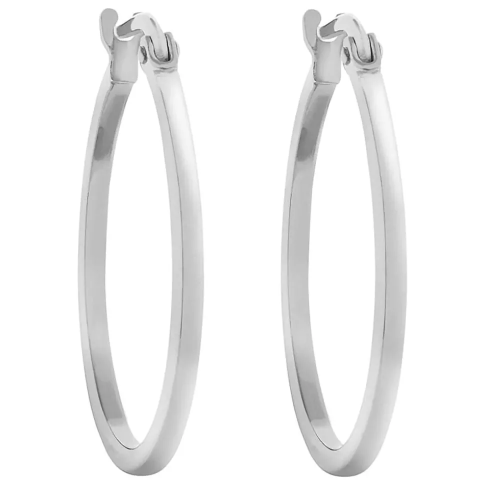 Sterling Silver Hoop Earrings