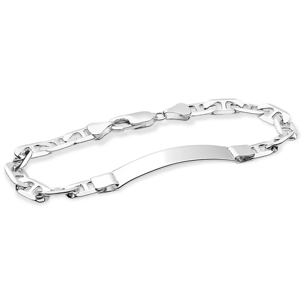Sterling Silver Identity Link Bracelet