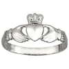 Sterling Silver Maids Claddagh Ring