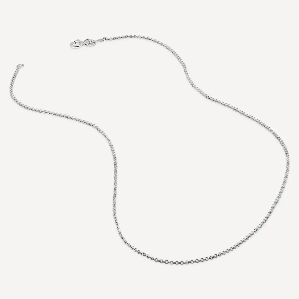 Sterling Silver Pave Cubic Zirconia and Polished Small Heart Pendant