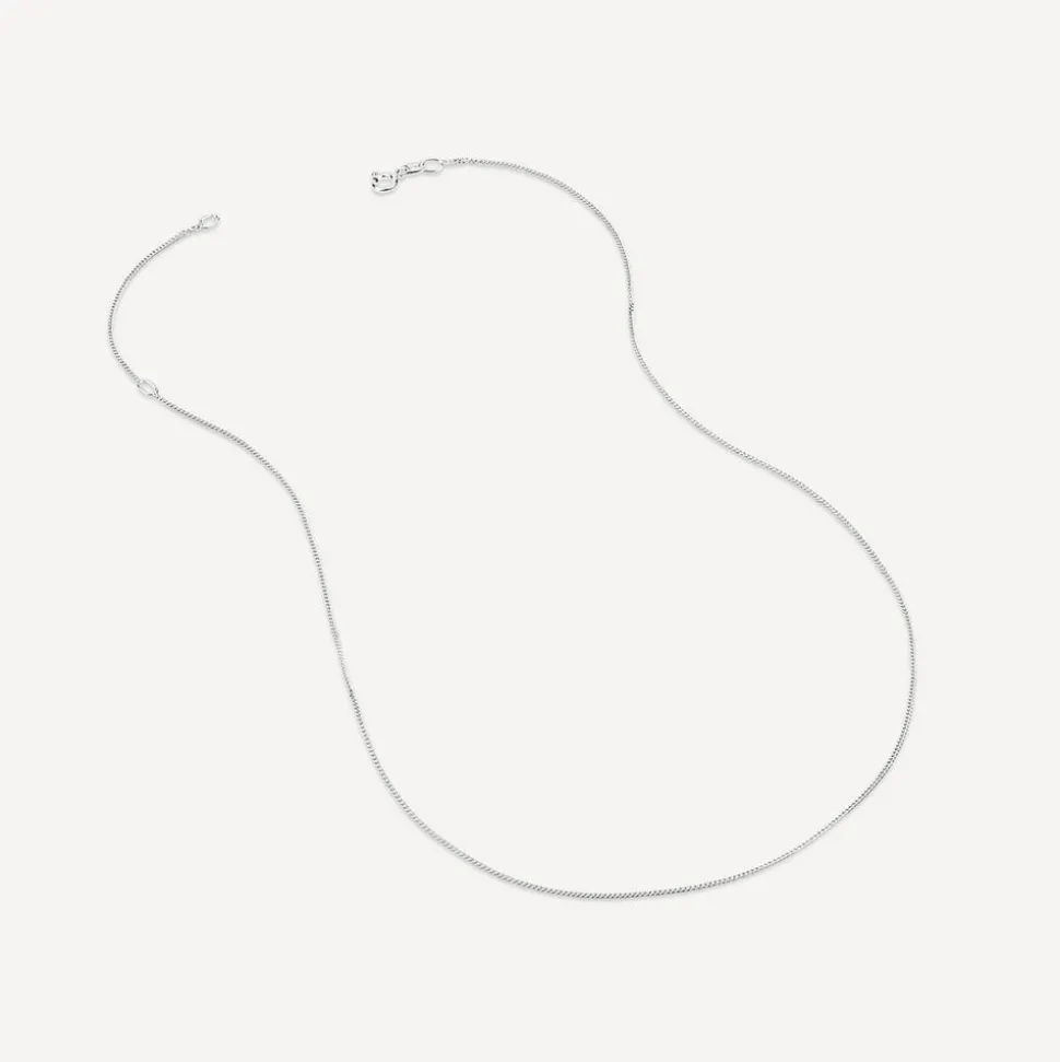 Sterling Silver Polished Heart Disc Pendant