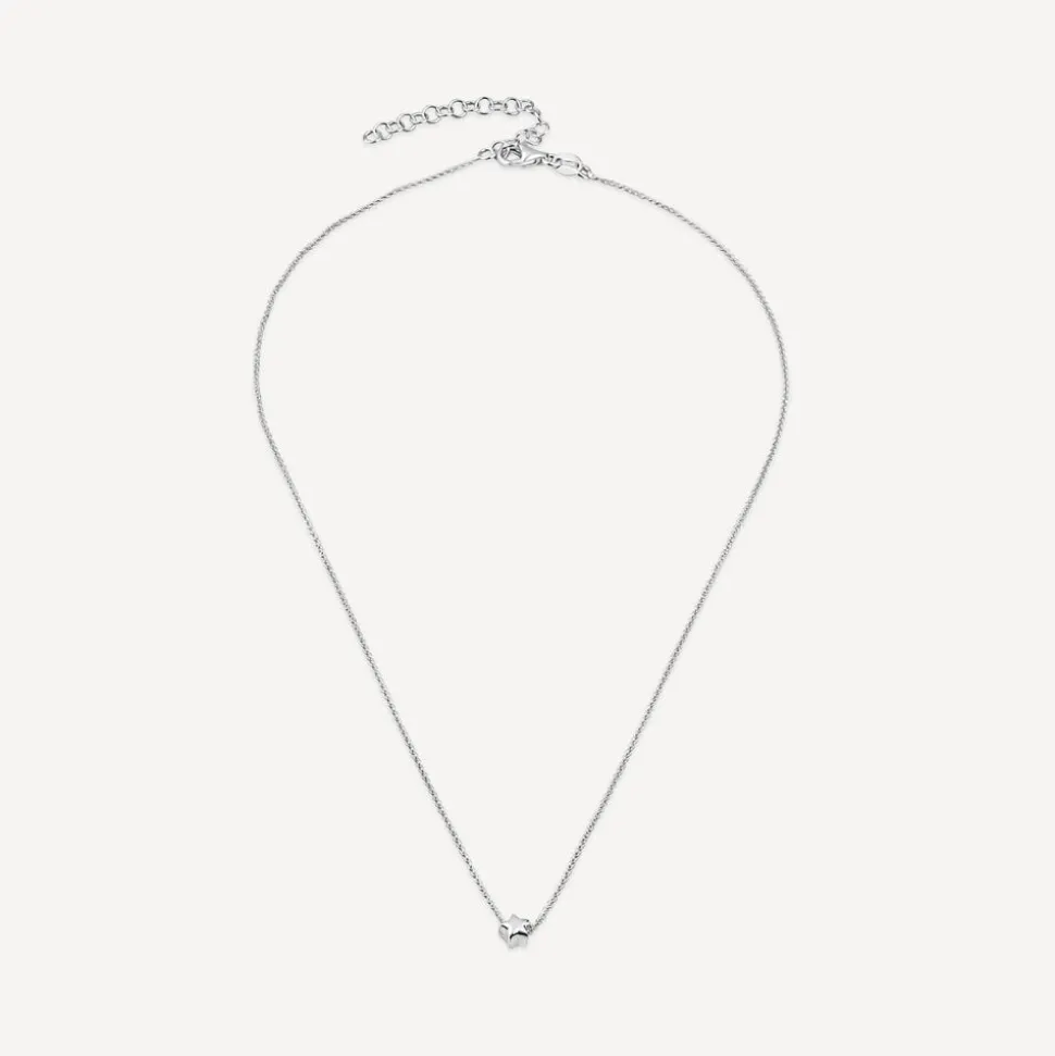 Sterling Silver Small Star Necklet