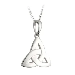 Sterling Silver Small Trinity Knot Pendant