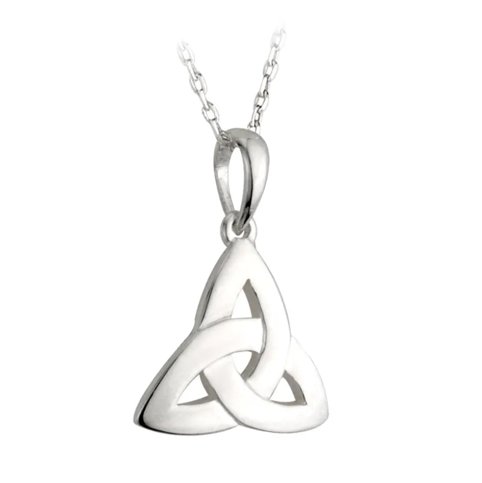 Sterling Silver Small Trinity Knot Pendant