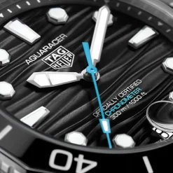 TAG Heuer Aquaracer Professional 300 Date 42mm Black Dial & Ceramic Bezel Steel Bracelet Watch