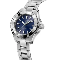 TAG Heuer Aquaracer Professional 200 Solargraph 34mm Blue Dial Stainless Steel Bracelet Watch