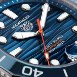 TAG Heuer Aquaracer Professional 300 Date 42mm Blue Dial & Bezel Stainless Steel Bracelet