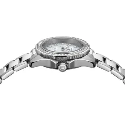 TAG Heuer Aquaracer Professional 200 30mm MOP Dial Diamond Dot Stainless Steel Bracelet Watch