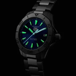 TAG Heuer Aquaracer Professional 200 Solargraph 40mm Blue Dial Stainless Steel Bracelet Watch